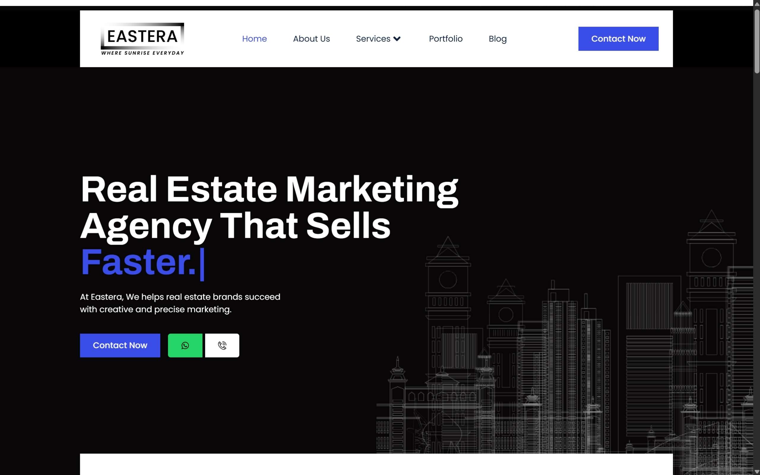 Eastera Website Screenshots -Darshan Limbani