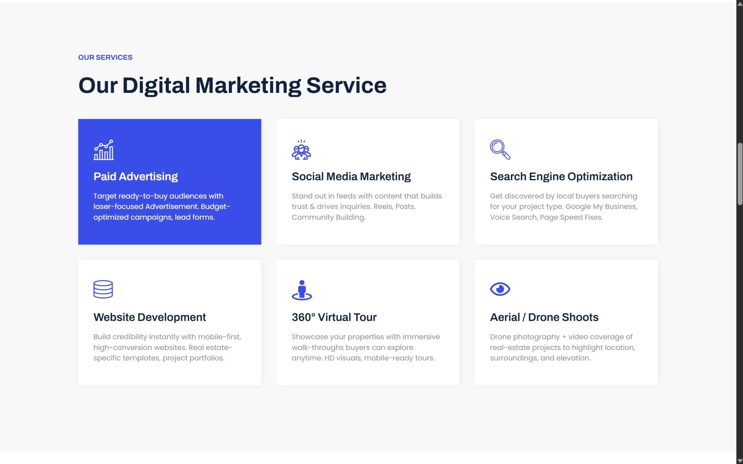 Eastera Website Screenshots -Darshan Limbani