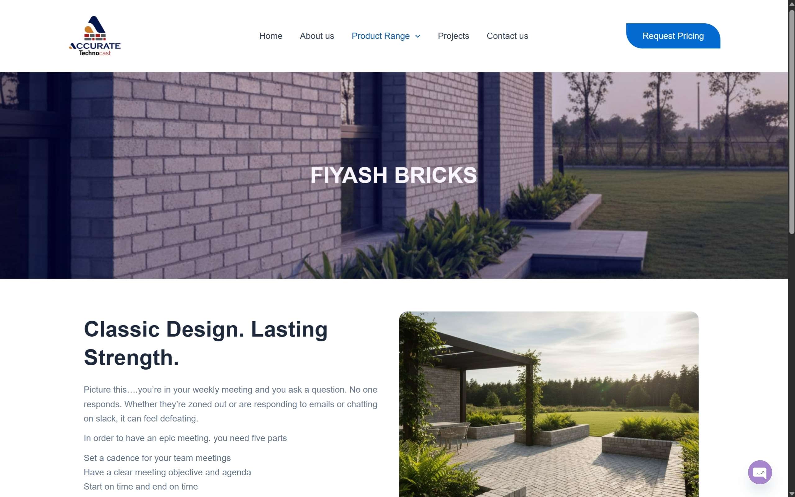 Accurate Technocast Website Screenshots - Darshan Limbani